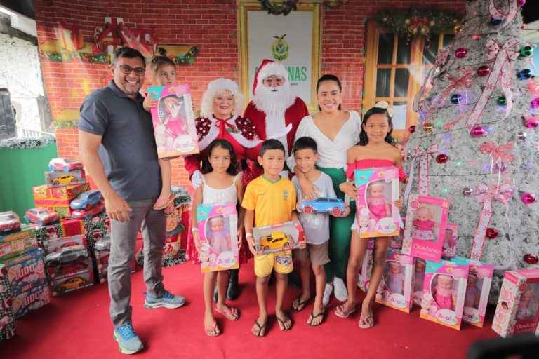 Governador Wilson Lima dá início ao ‘Natal Itinerante’, que passará por bairros e instituições filantrópicas e