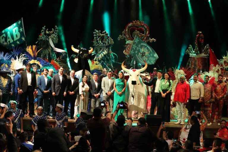 <em>Wilson Lima lança Festival de Parintins, anuncia R$ 10 milhões em patrocínio aos bumbás e reforça compromisso com a Sustentabilidade</em>