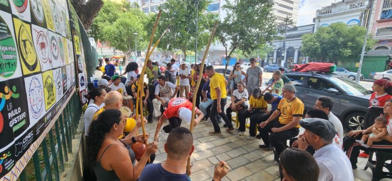 Projeto ‘A Roda de Capoeira da Eduardo Ribeiro’ celebra o legado de Mestre Pastinha
