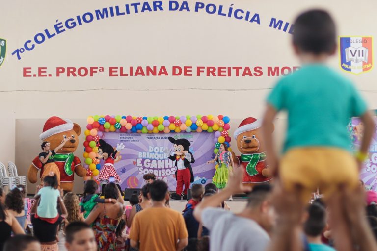 Governo do Amazonas inicia entrega da campanha ‘Doe Brinquedo e Ganhe Sorrisos’ na zona norte de Manaus