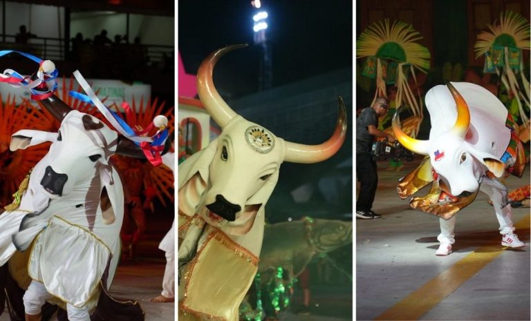 Festival Folclórico do Amazonas encerra penúltima noite com apresentações de bois-bumbás no Sambódromo