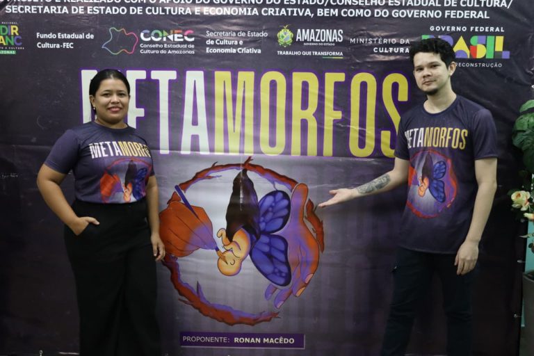 Com apoio do Governo do Estado, projeto Metamorfos leva encantaria amazônica a escolas e espaços culturais de Parintins