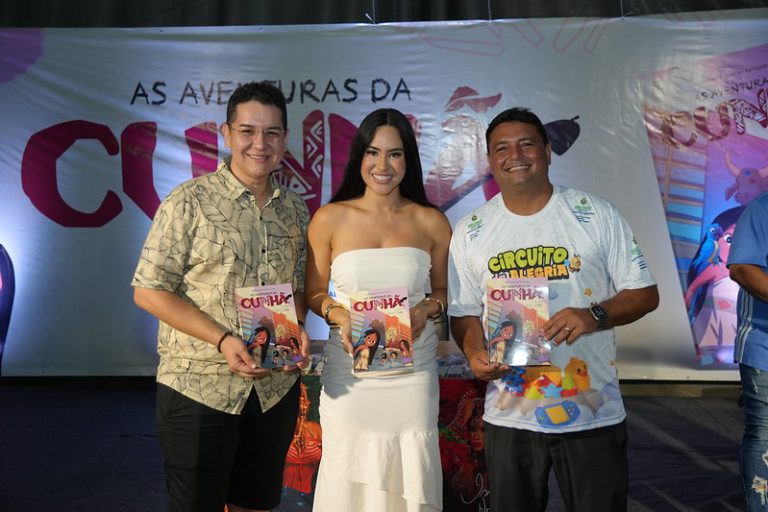 Governo do Amazonas lança 2ª edição de ‘As Aventuras da Cunhã’ durante o Circuito da Alegria