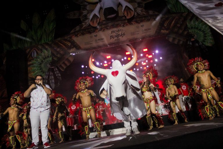 Sambódromo será palco da ‘Noite da Celebração Folclórica’ com itens oficiais do Boi Garantido